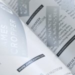 Plain Paper Surface Magazine Colophon