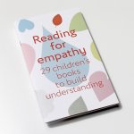 Reading for empathy brochure - voorzijde